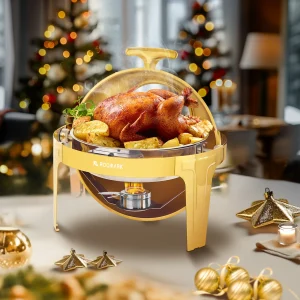 9QT Stainless Steel Chafing Dish Buffet Set