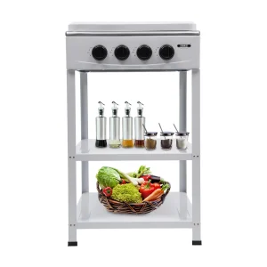 4 Burner Portable Propane BBQ Grill Stove