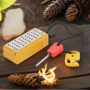 Portable Tinder Maker Fire Starter Tool
